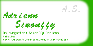 adrienn simonffy business card